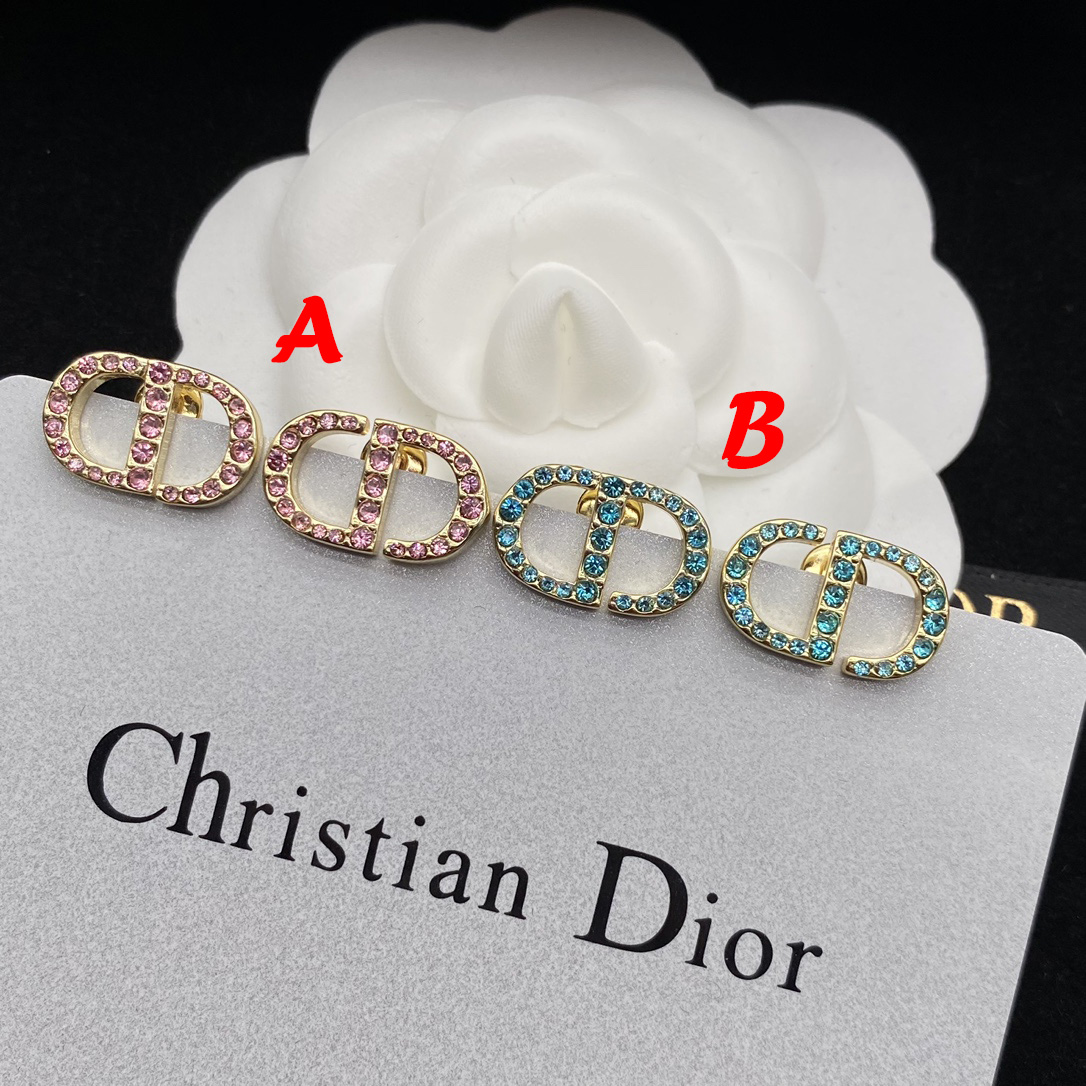 Dior 'CD' Earrings - FashionPlug