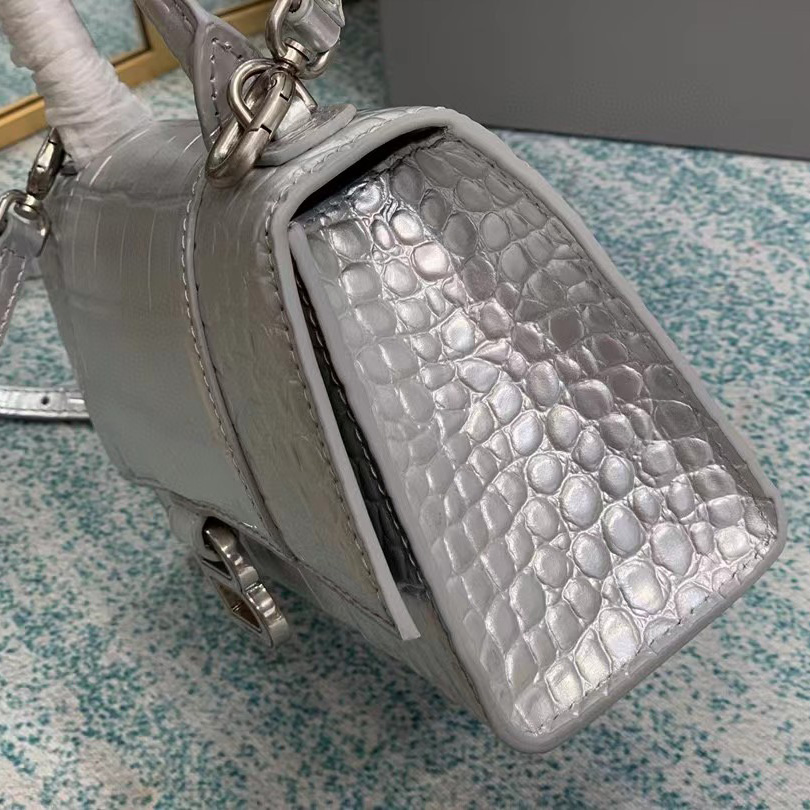 Balenciaga Hourglass Top Handle Bag (19-21-8CM) - FashionPlug
