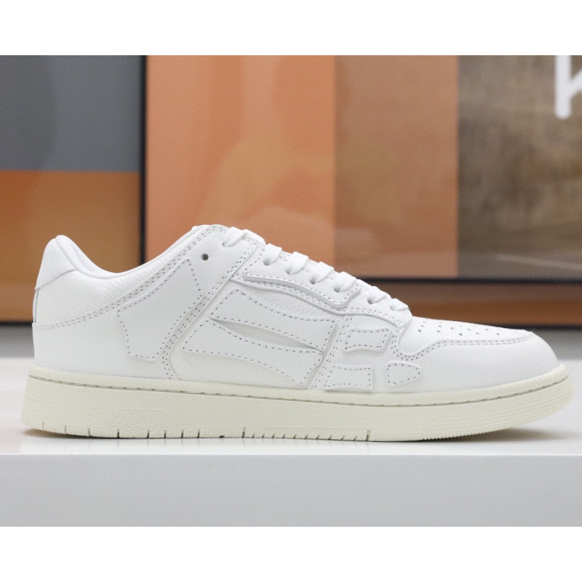 Amiri Skel-Top Low Sneaker White - FashionPlug