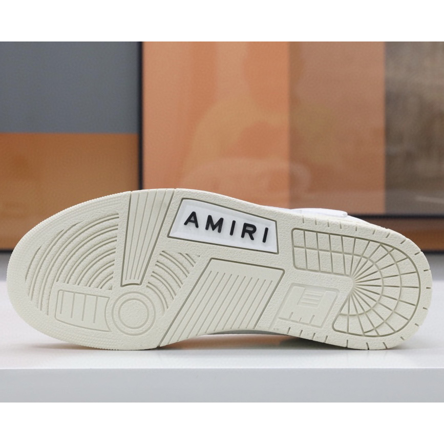 Amiri Skel-Top Low Sneaker White - FashionPlug