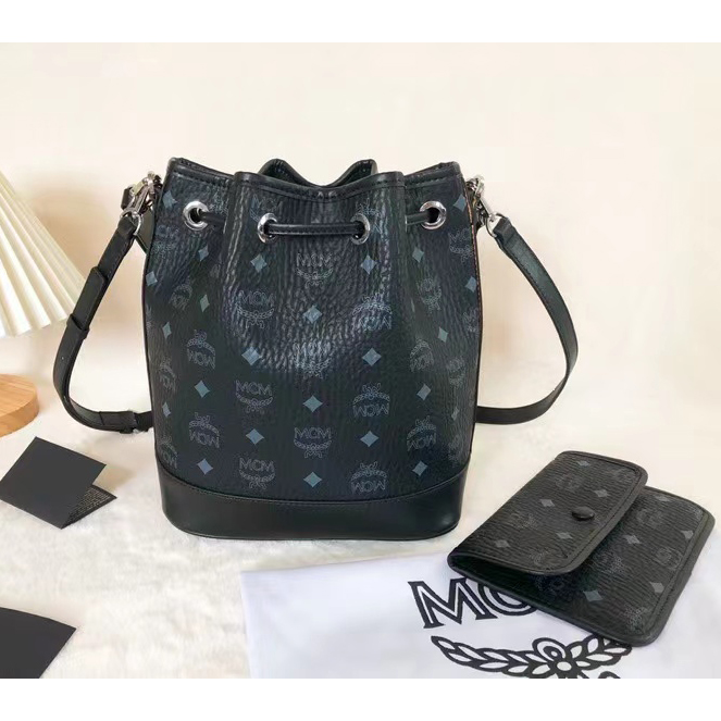 MCM Dessau Drawstring Bag (35-30-17.5CM) - FashionPlug