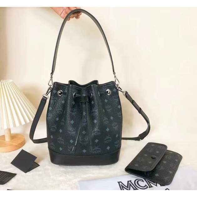 MCM Dessau Drawstring Bag (35-30-17.5CM) - FashionPlug