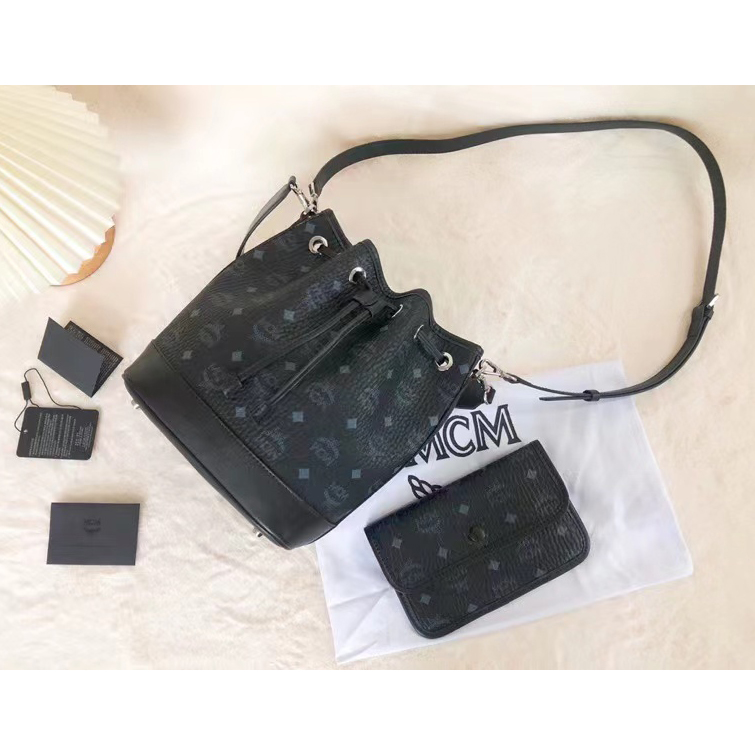 MCM Dessau Drawstring Bag (35-30-17.5CM) - FashionPlug