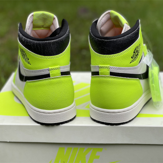 Air Jordan 1 High OG 'Volt' Sneakers   555088-702 - FashionPlug