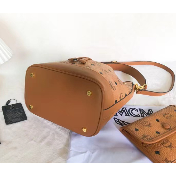 MCM Dessau Drawstring Bag (35-30-17.5CM) - FashionPlug