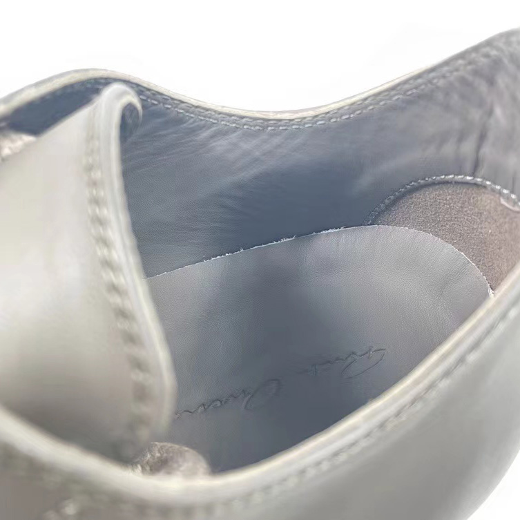 Rick Owens Taupe Calfskin Low Sneakers - FashionPlug