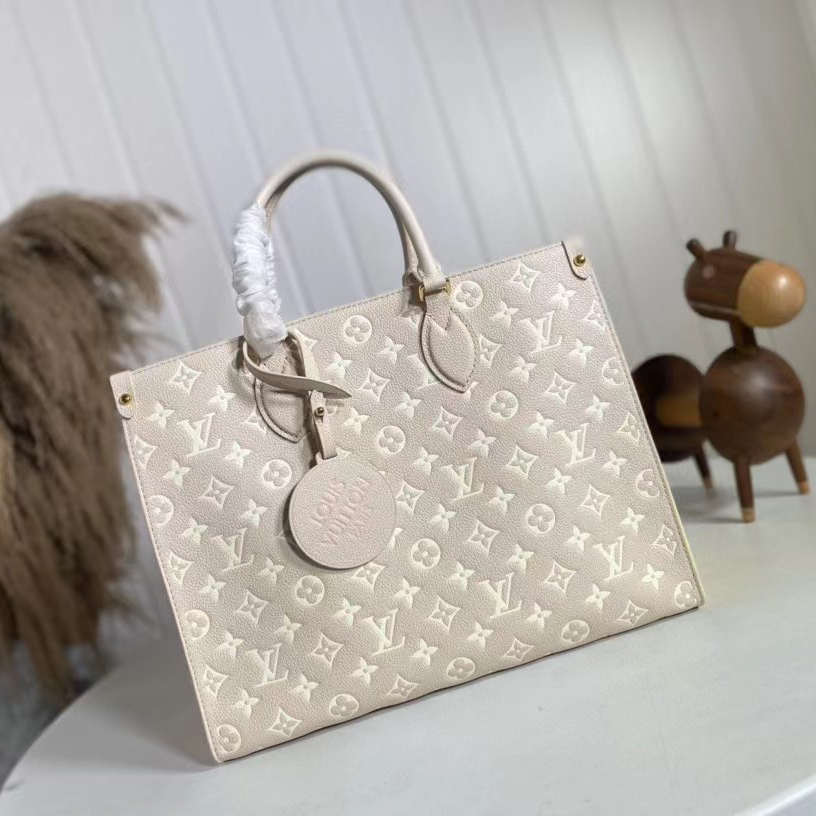 Louis Vuitton Onthego MM Handbag(35-27-14CM)  M46128 - FashionPlug