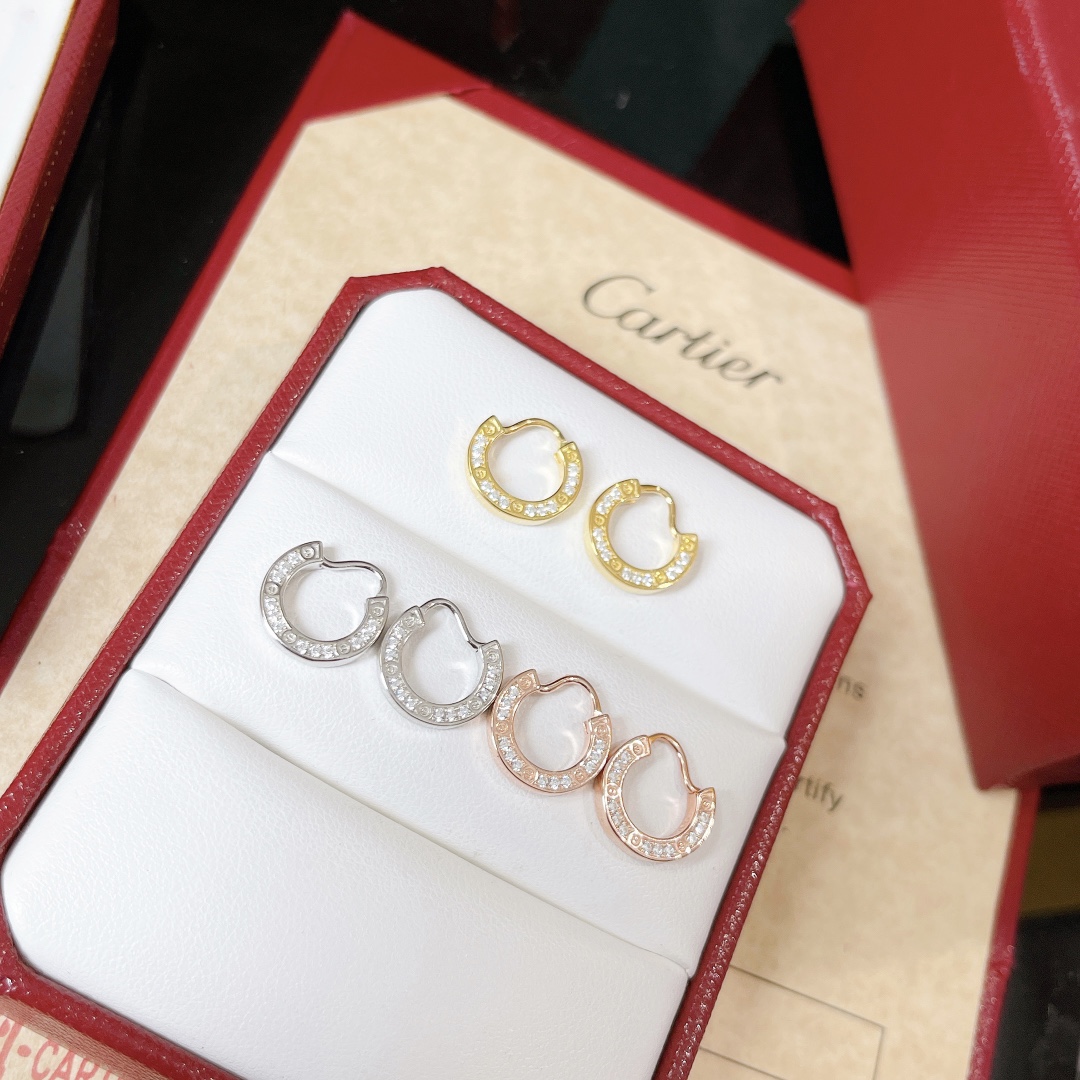 Cartier Earrings - FashionPlug