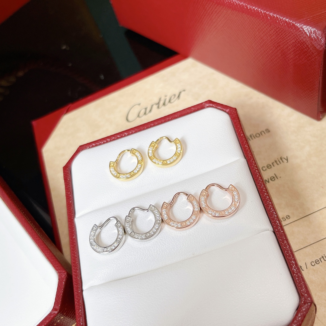 Cartier Earrings - FashionPlug