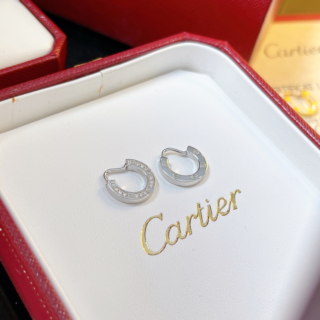 Cartier Earrings - FashionPlug