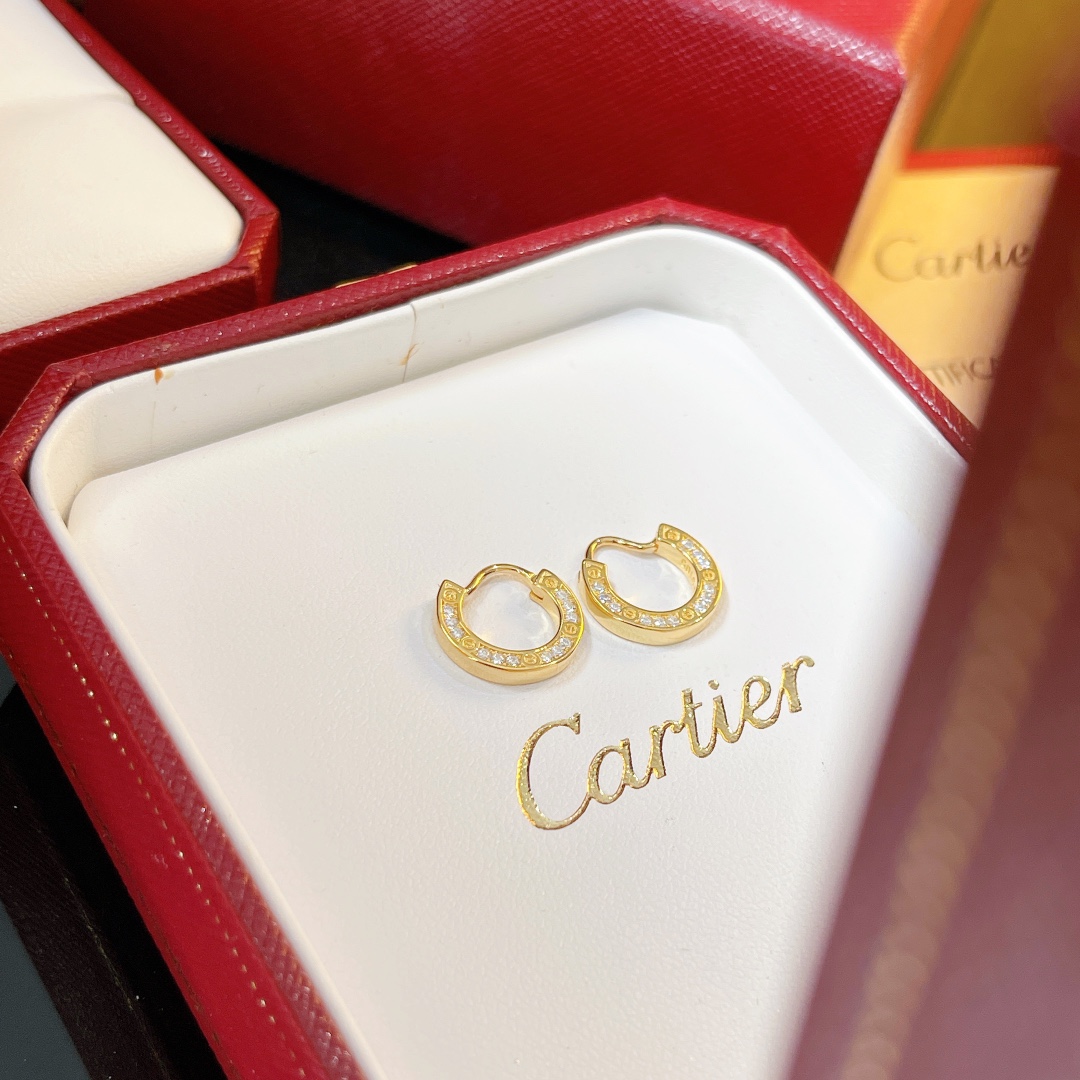 Cartier Earrings - FashionPlug
