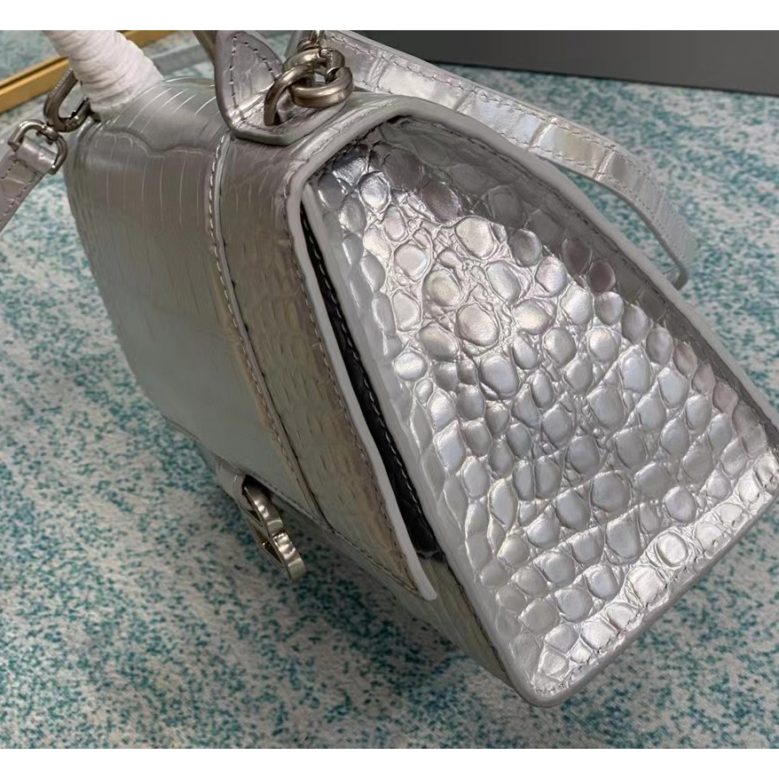 Balenciaga Hourglass Top Handle Bag (23-14-10CM) - FashionPlug