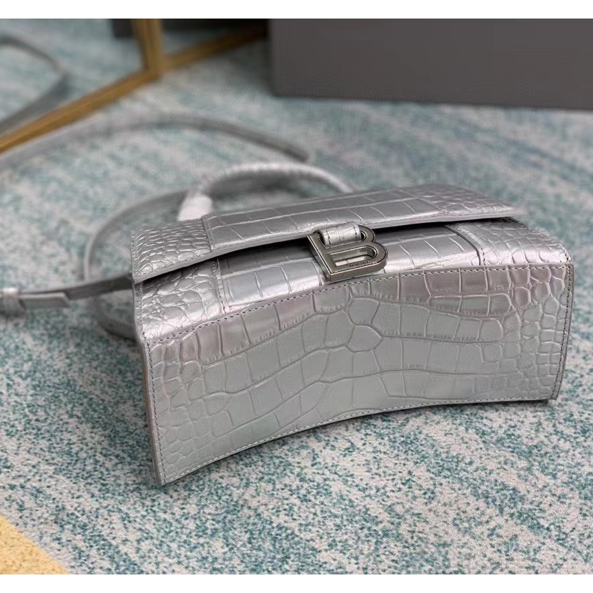 Balenciaga Hourglass Top Handle Bag (23-14-10CM) - FashionPlug