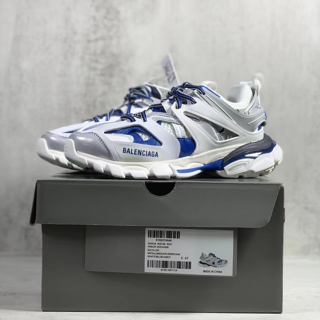 Balenciaga Track  Sneaker In White - FashionPlug