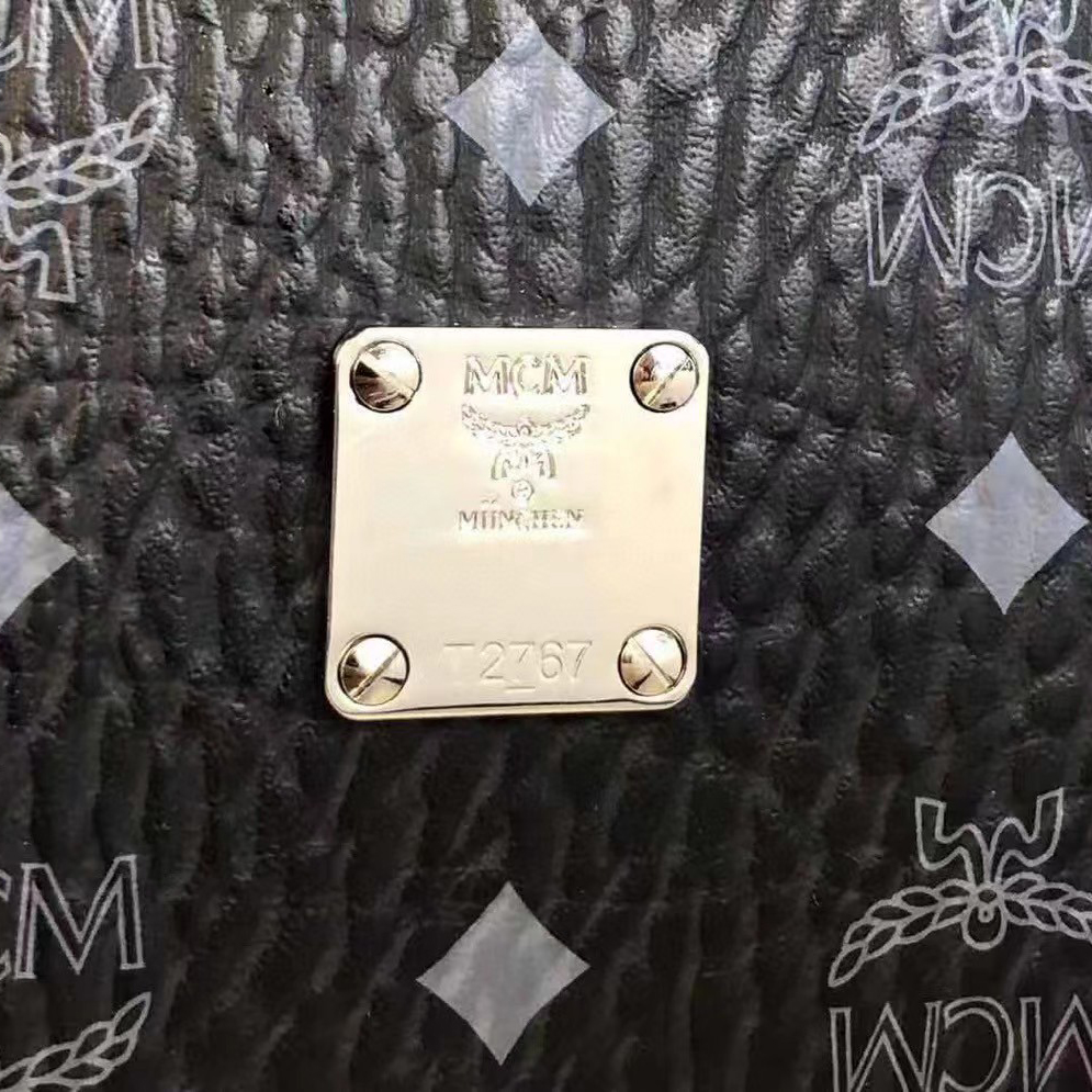 MCM Monogram Print Tote Bag(28-25-14cm) - FashionPlug