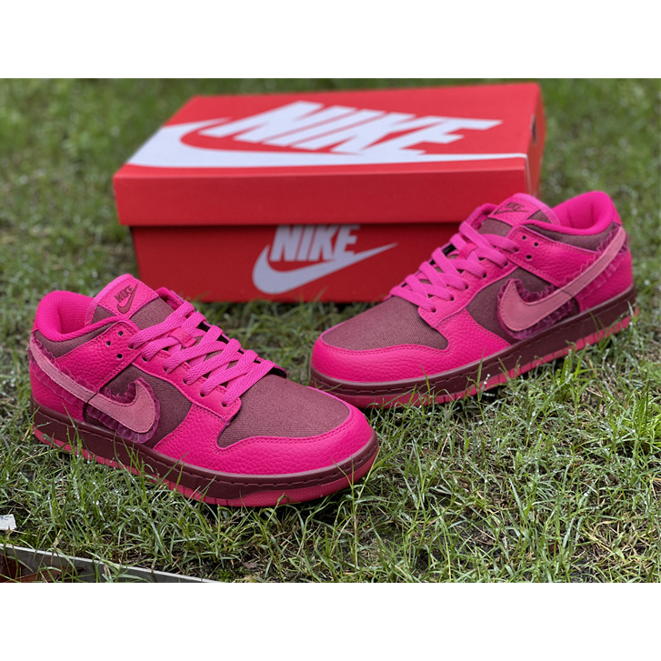 Nike Dunk Low 'Valentine's Day' Sneaker DQ9324-600 - FashionPlug
