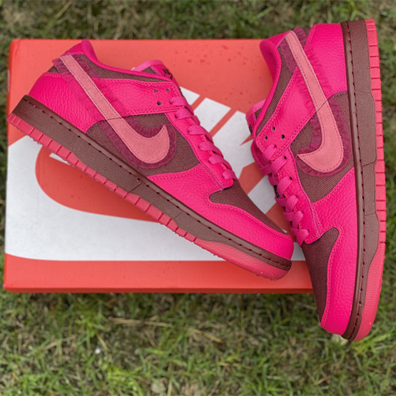 Nike Dunk Low 'Valentine's Day' Sneaker DQ9324-600 - FashionPlug