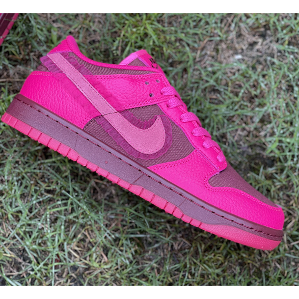 Nike Dunk Low 'Valentine's Day' Sneaker DQ9324-600 - FashionPlug