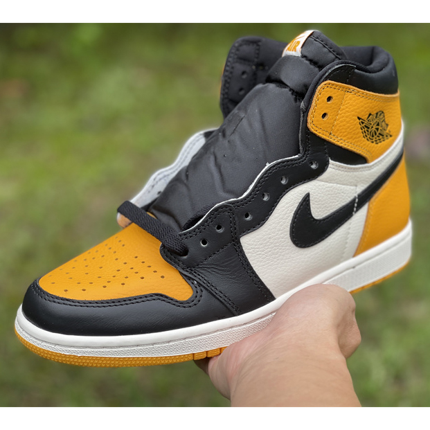 Air Jordan 1 High OG 'Yellow Toe' Sneaker  555088-711 - FashionPlug