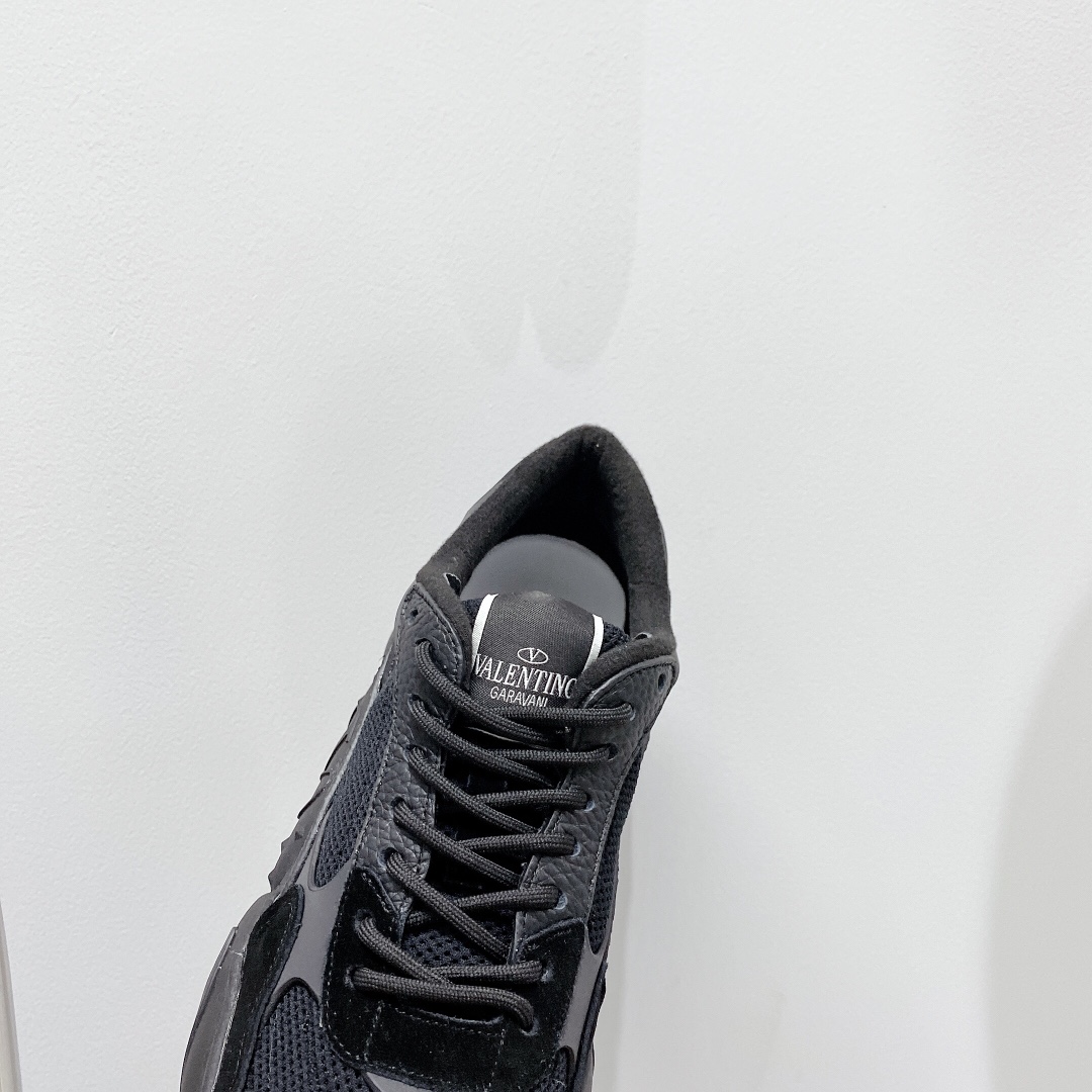 Valenti Mesh Fabric And Suede Sneakers - FashionPlug