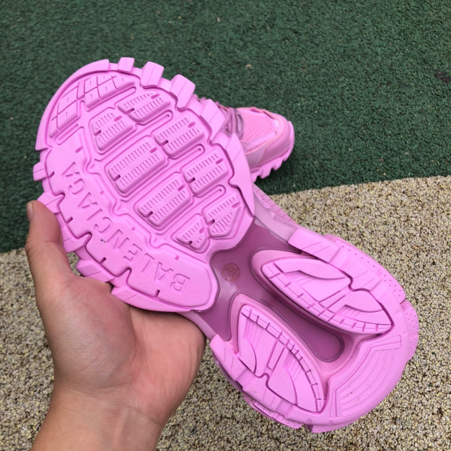 Balenciaga Track.3 Phantom Trainer Low-Top Sneakers - FashionPlug