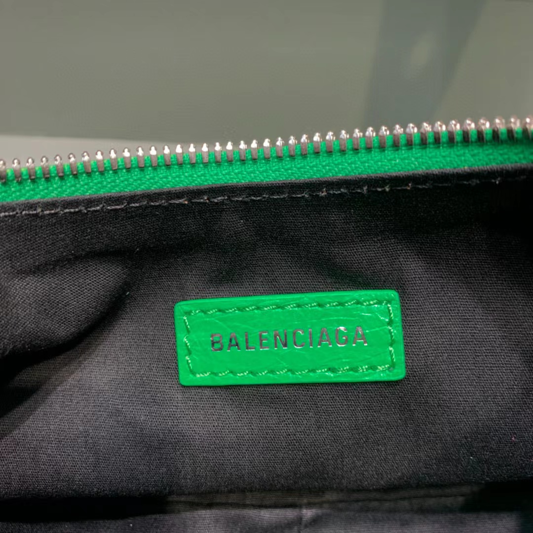 Balenciaga Le Cagole XS Shoulder Bag In Green(26-12-6cm) - FashionPlug