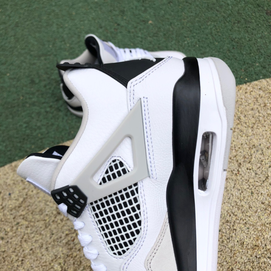 Air Jordan 4 AJ4 'Military Black' Sneakers DH6927-111 - FashionPlug