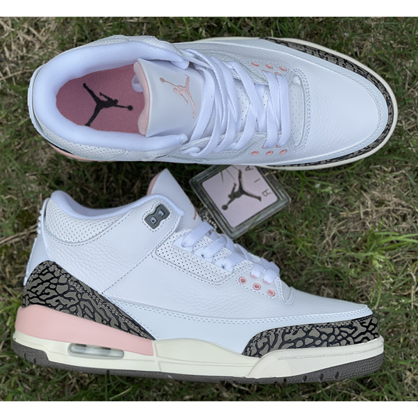 Air Jordan 3 Wmns 'Atmosphere' Sneakers   CK9246-102 - FashionPlug