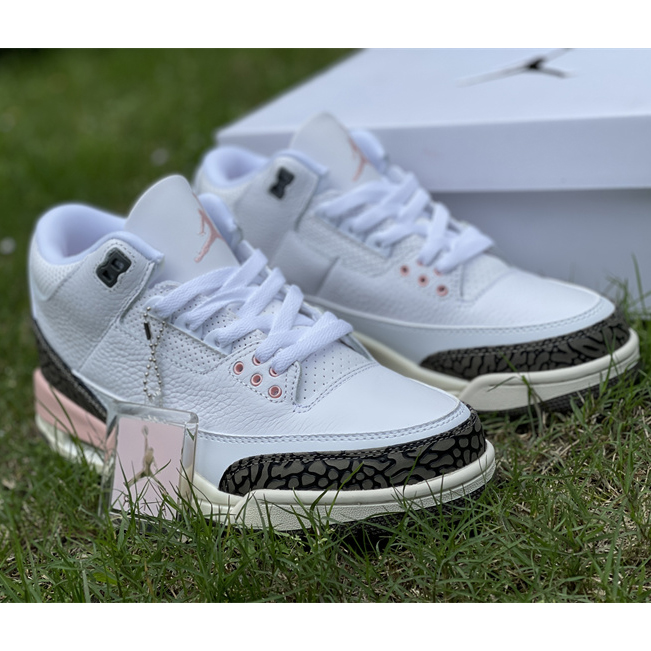 Air Jordan 3 Wmns 'Atmosphere' Sneakers   CK9246-102 - FashionPlug