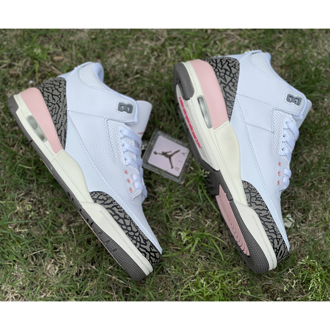 Air Jordan 3 Wmns 'Atmosphere' Sneakers   CK9246-102 - FashionPlug