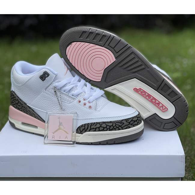Air Jordan 3 Wmns 'Atmosphere' Sneakers   CK9246-102 - FashionPlug