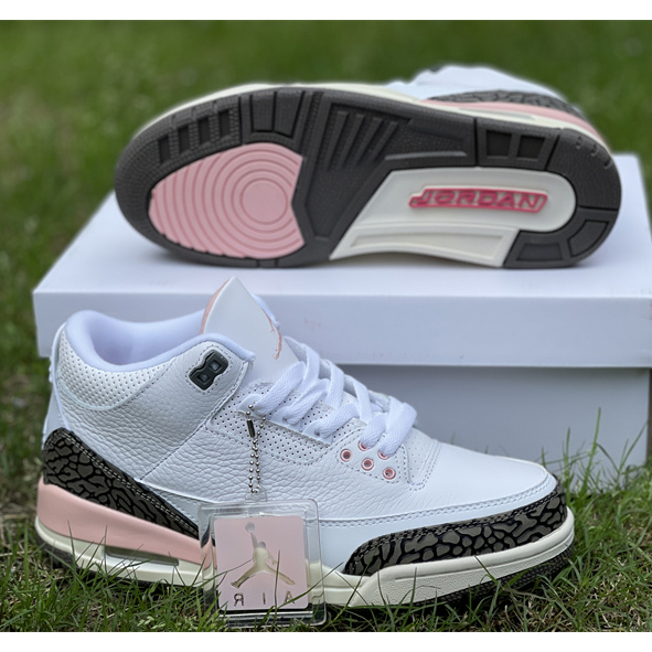 Air Jordan 3 Wmns 'Atmosphere' Sneakers   CK9246-102 - FashionPlug