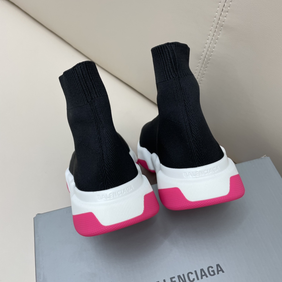 Balenciaga  Speed 2.0 Recycled Knit Sneaker  - FashionPlug
