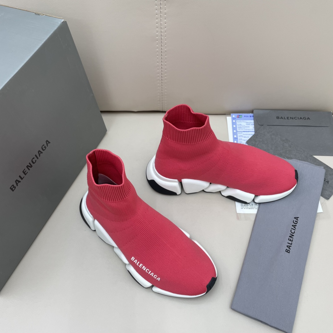Balenciaga  Speed 2.0 Recycled Knit Sneaker  - FashionPlug