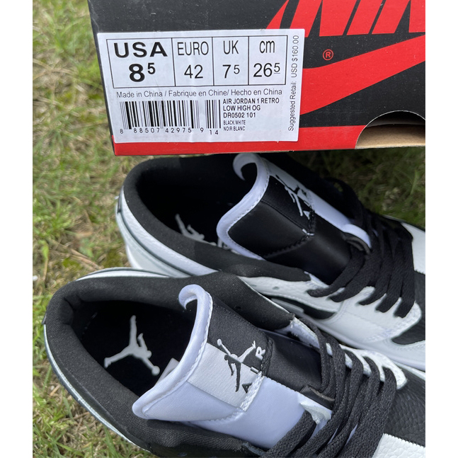 Air Jordan 1 Low 'Homage' Sneaker   DR0502 101 - FashionPlug
