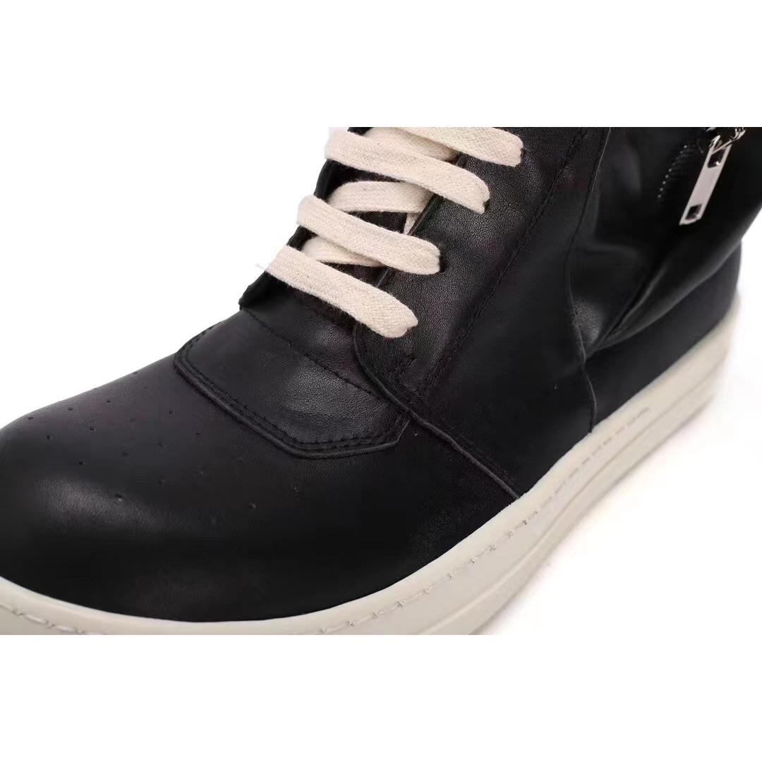 Rick Owens High Top Sneakers - FashionPlug