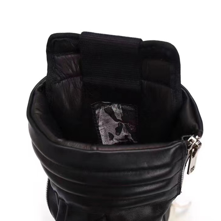 Rick Owens High Top Sneakers - FashionPlug
