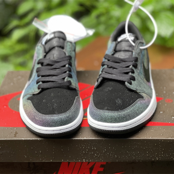 Travis Scott x Fragment x Air Jordan 1 Low'Military Blue'Sneaker   DM7866-199 - FashionPlug