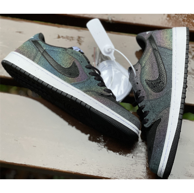Travis Scott x Fragment x Air Jordan 1 Low'Military Blue'Sneaker   DM7866-199 - FashionPlug