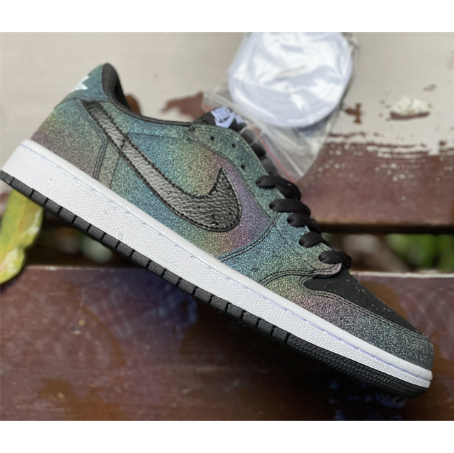 Travis Scott x Fragment x Air Jordan 1 Low'Military Blue'Sneaker   DM7866-199 - FashionPlug
