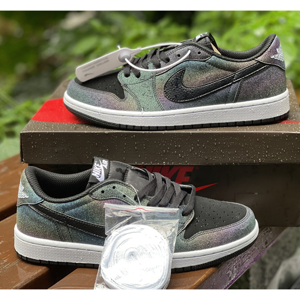 Travis Scott x Fragment x Air Jordan 1 Low'Military Blue'Sneaker   DM7866-199 - FashionPlug
