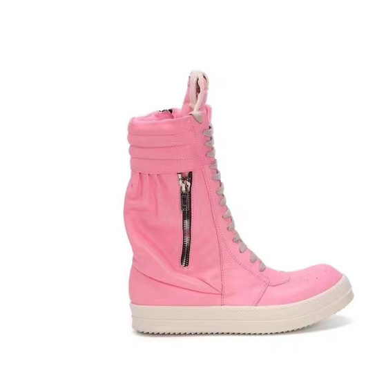 Rick Owens High Top Sneakers - FashionPlug