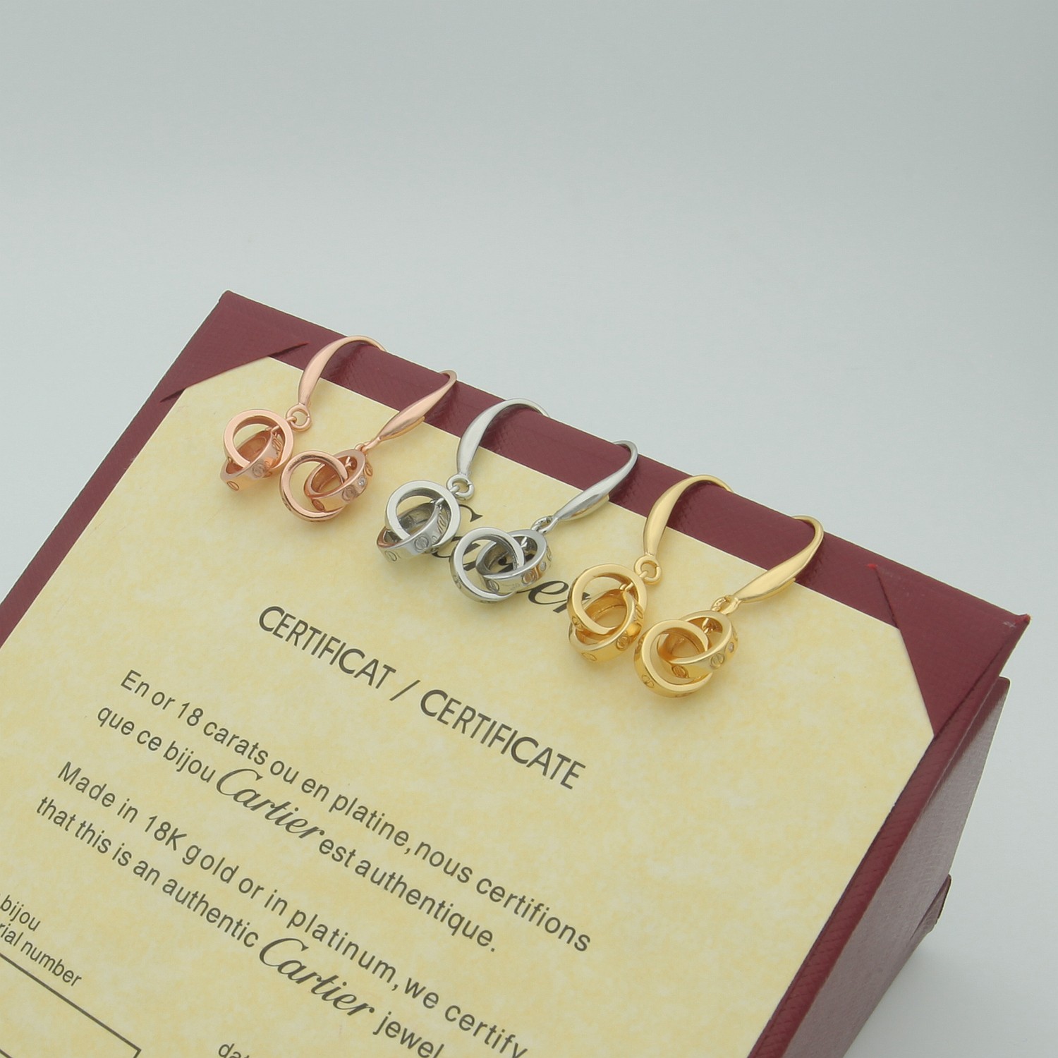Cartier Earrings - FashionPlug