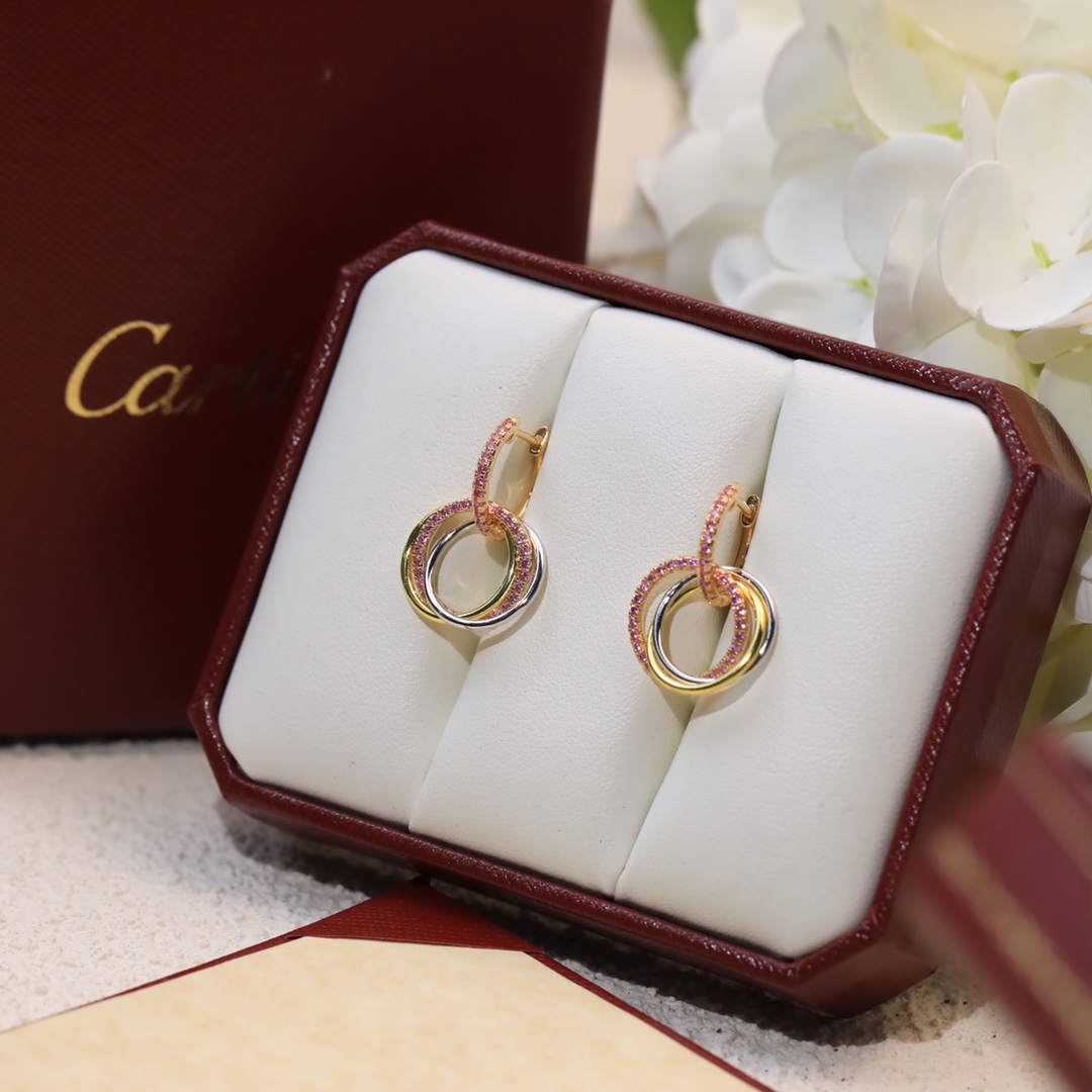 Cartier Earrings - FashionPlug