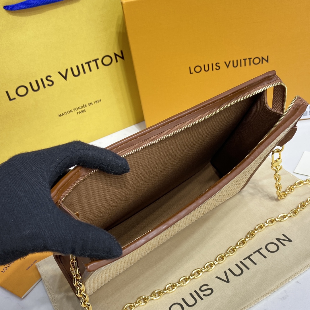 Louis Vuitton Toiletry Pouch On Chain  M81366 (26-20-5cm) - FashionPlug