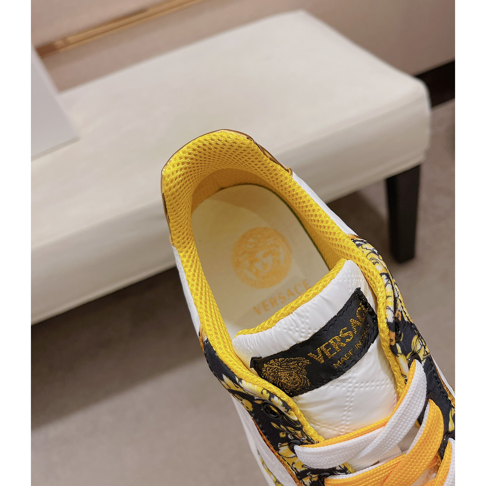 Versace Trigreca Sneakers  - FashionPlug