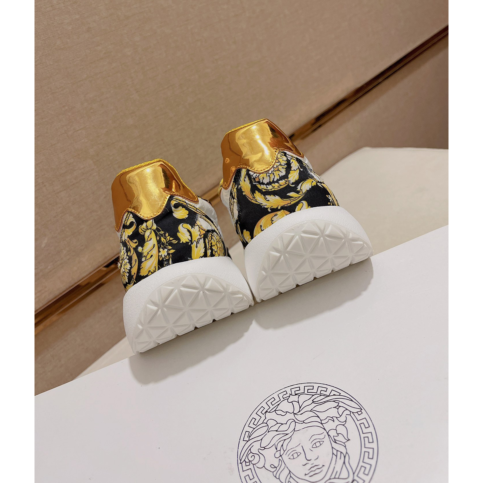 Versace Trigreca Sneakers  - FashionPlug