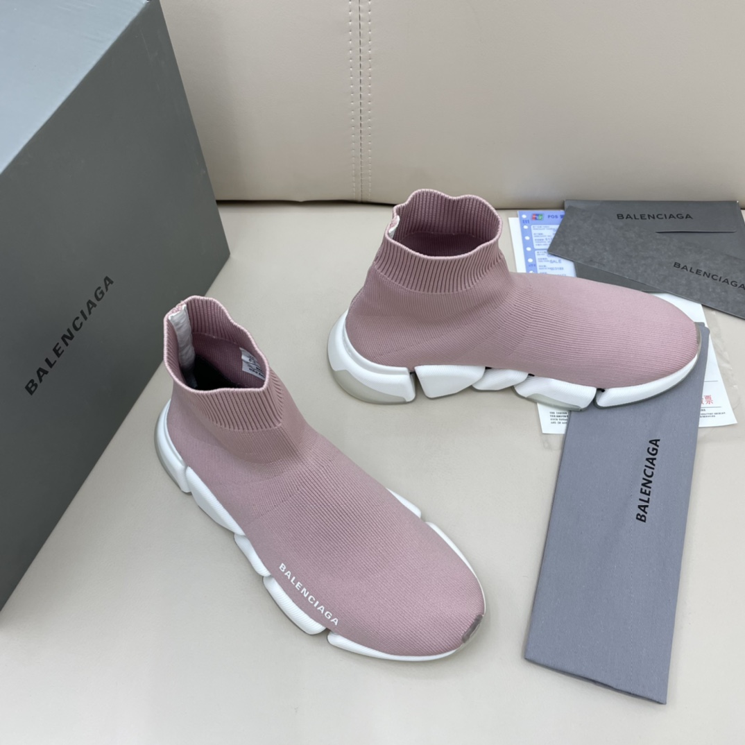 Balenciaga  Speed 2.0 Recycled Knit Sneaker  - FashionPlug