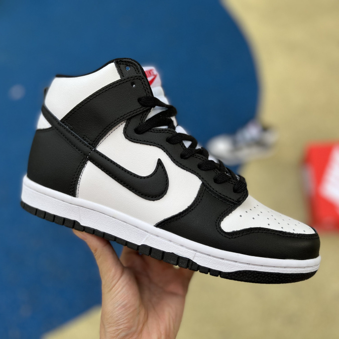 Nike Dunk High 'Black White' Sneaker DD1399-103 - FashionPlug