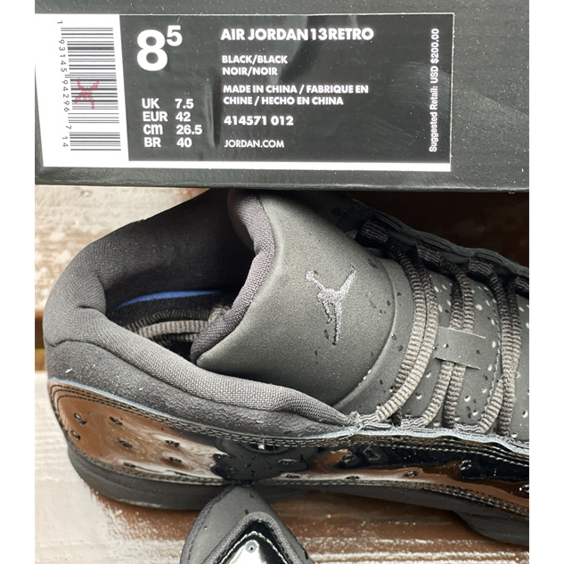 Air Jordan 13'Cap and Gown' Sneakers  414571-012 - FashionPlug